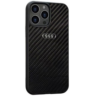 Etui Audi Carbon Fiber na iPhone 13 Pro / 13 - czarne