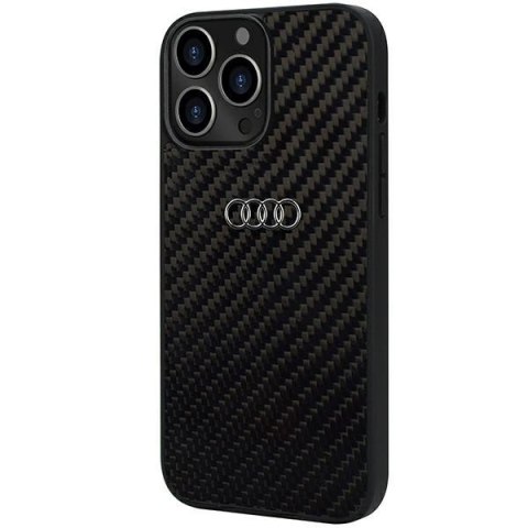 Etui Audi Carbon Fiber na iPhone 13 Pro / 13 - czarne Etui Audi Carbon Fiber na iPhone 13 Pro / 13 - czarne