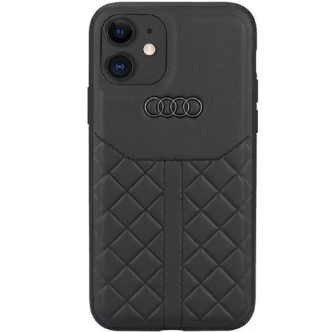 Etui Audi Genuine Leather na iPhone 12 / iPhone 12 Pro - czarne Etui Audi Genuine Leather na iPhone 12 / iPhone 12 Pro - czarne
