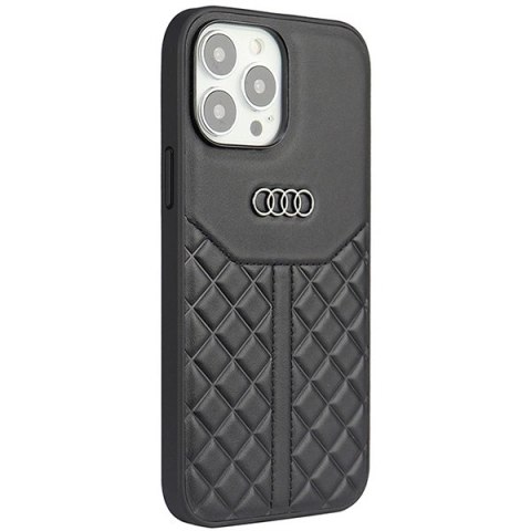 Etui Audi Genuine Leather na iPhone 13 Pro / 13 - czarne Etui Audi Genuine Leather na iPhone 13 Pro / 13 - czarne