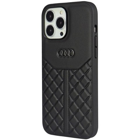 Etui Audi Genuine Leather na iPhone 13 Pro / 13 - czarne Etui Audi Genuine Leather na iPhone 13 Pro / 13 - czarne