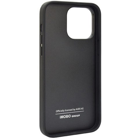 Etui Audi Genuine Leather na iPhone 14 Pro Max - czarne Etui Audi Genuine Leather na iPhone 14 Pro Max - czarne