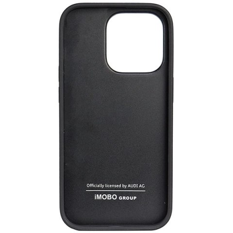 Etui Audi Genuine Leather na iPhone 14 Pro - czarne Etui Audi Genuine Leather na iPhone 14 Pro - czarne