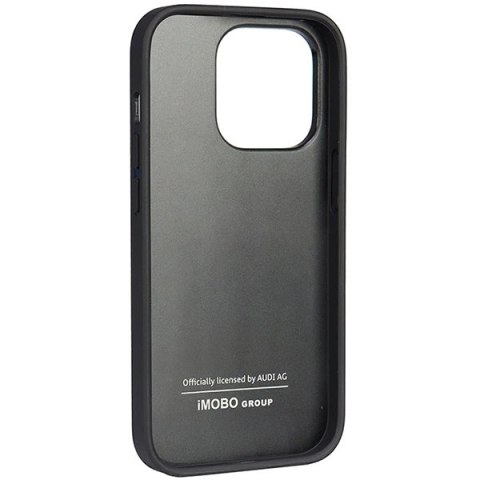 Etui Audi Genuine Leather na iPhone 14 Pro - czarne Etui Audi Genuine Leather na iPhone 14 Pro - czarne