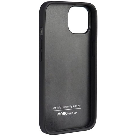 Etui Audi Genuine Leather na iPhone 14 - czarne Etui Audi Genuine Leather na iPhone 14 - czarne