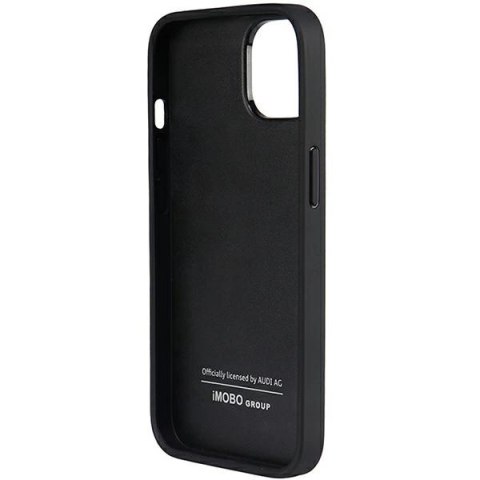 Etui Audi Genuine Leather na iPhone 14 - czarne Etui Audi Genuine Leather na iPhone 14 - czarne