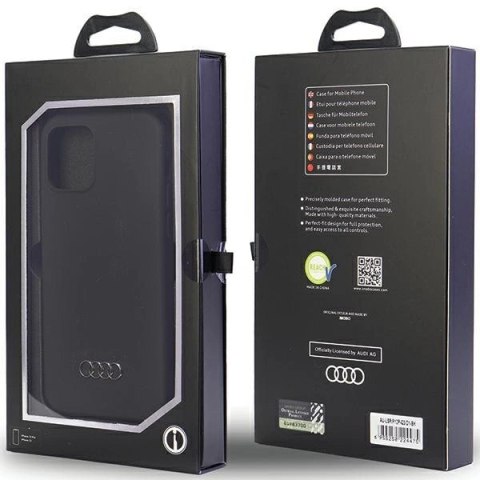 Etui Audi Silicone Case na iPhone 12 / iPhone 12 Pro - czarne