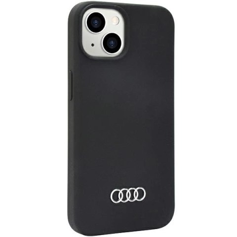 Etui Audi Silicone Case na iPhone 14 - czarne Etui Audi Silicone Case na iPhone 14 - czarne