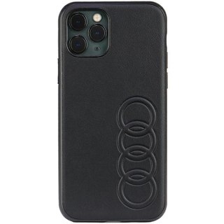 Etui Audi Synthetic Leather na iPhone 11 Pro - czarne