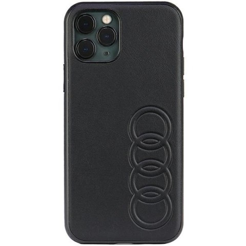 Etui Audi Synthetic Leather na iPhone 11 Pro - czarne Etui Audi Synthetic Leather na iPhone 11 Pro - czarne