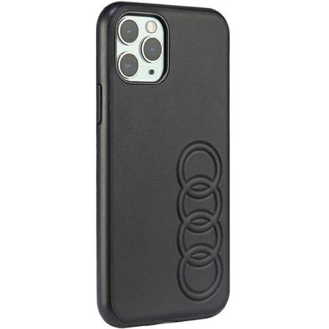 Etui Audi Synthetic Leather na iPhone 11 Pro - czarne Etui Audi Synthetic Leather na iPhone 11 Pro - czarne