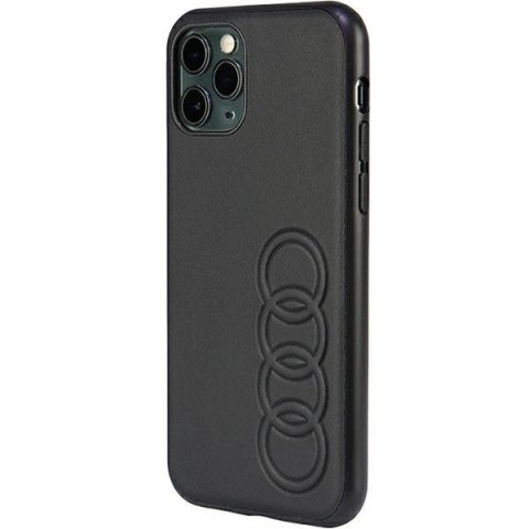 Etui Audi Synthetic Leather na iPhone 11 Pro - czarne Etui Audi Synthetic Leather na iPhone 11 Pro - czarne