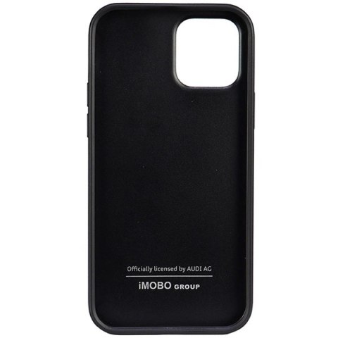 Etui Audi Synthetic Leather na iPhone 12 / iPhone 12 Pro - czarne Etui Audi Synthetic Leather na iPhone 12 / iPhone 12 Pro - czarne
