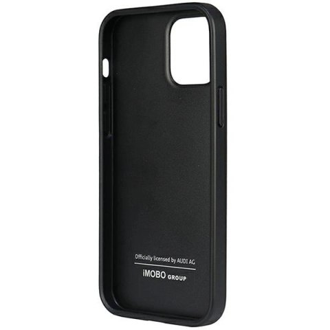Etui Audi Synthetic Leather na iPhone 12 / iPhone 12 Pro - czarne Etui Audi Synthetic Leather na iPhone 12 / iPhone 12 Pro - czarne
