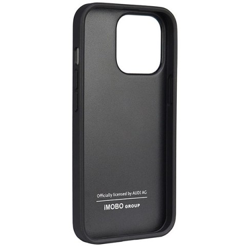 Etui Audi Synthetic Leather na iPhone 13 Pro / iPhone 13 - czarne Etui Audi Synthetic Leather na iPhone 13 Pro / iPhone 13 - czarne