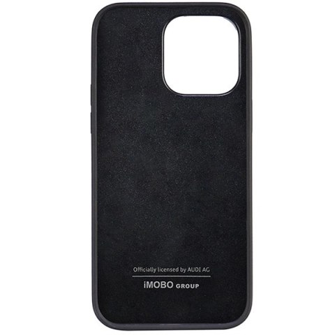Etui Audi Synthetic Leather na iPhone 14 Pro Max - czarne