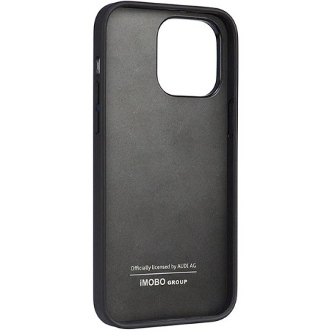 Etui Audi Synthetic Leather na iPhone 14 Pro Max - czarne