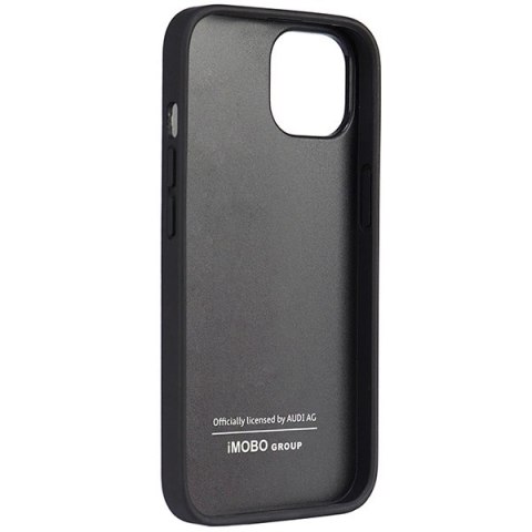 Etui Audi Synthetic Leather na iPhone 14 - czarne Etui Audi Synthetic Leather na iPhone 14 - czarne