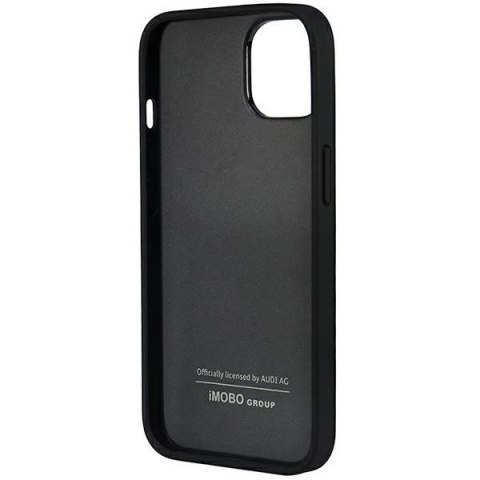 Etui Audi Synthetic Leather na iPhone 14 - czarne Etui Audi Synthetic Leather na iPhone 14 - czarne