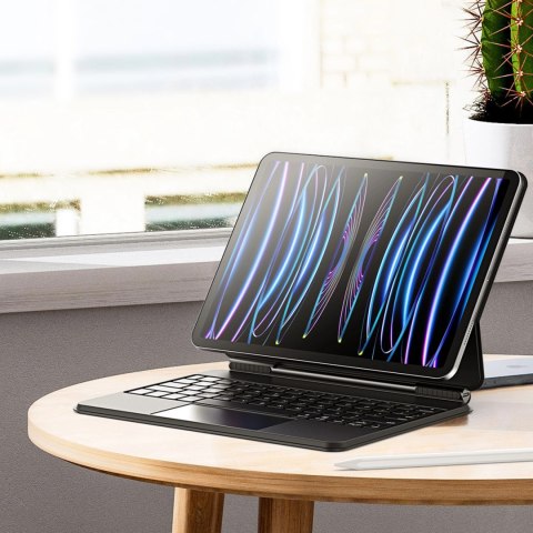 Etui Dux Ducis Keyboard (MK Series) z klawiaturą Bluetooth na iPad Air 4 / 5 / iPad Pro 11" 2018-2022 - czarna Etui Dux Ducis Keyboard (MK Series) z klawiaturą Bluetooth na iPad Air 4 / 5 / iPad Pro 11" 2018-2022 - czarna