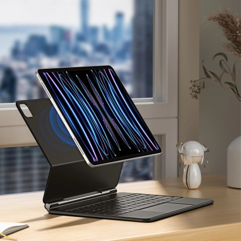Etui Dux Ducis Keyboard (MK Series) z klawiaturą Bluetooth na iPad Pro 12.9" 2020-2022 - czarne Etui Dux Ducis Keyboard (MK Series) z klawiaturą Bluetooth na iPad Pro 12.9" 2020-2022 - czarne