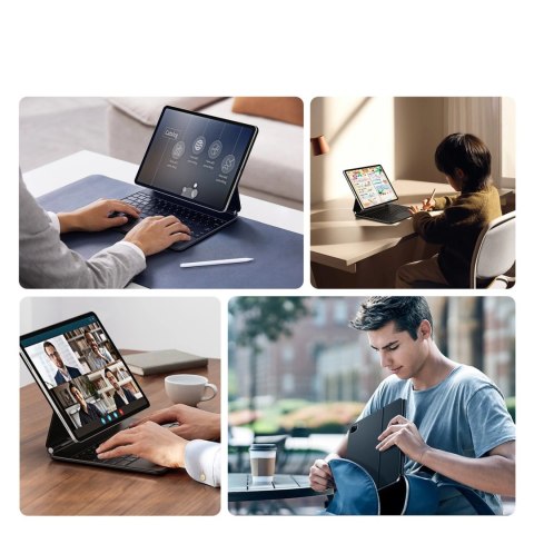 Etui Dux Ducis Keyboard (MK Series) z klawiaturą Bluetooth na iPad Pro 12.9" 2020-2022 - czarne Etui Dux Ducis Keyboard (MK Series) z klawiaturą Bluetooth na iPad Pro 12.9" 2020-2022 - czarne