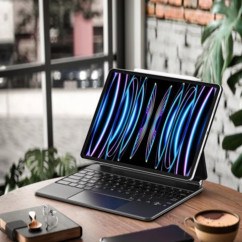 Etui Dux Ducis Keyboard (MK Series) z klawiaturą Bluetooth na iPad Pro 12.9" 2020-2022 - czarne Etui Dux Ducis Keyboard (MK Series) z klawiaturą Bluetooth na iPad Pro 12.9" 2020-2022 - czarne