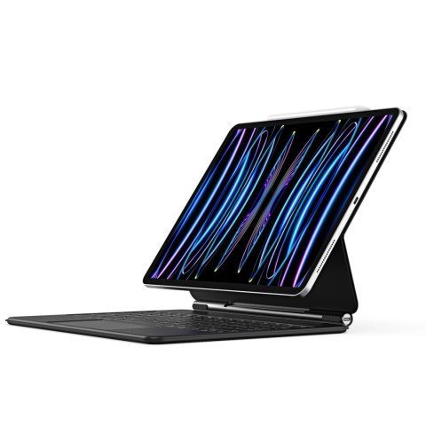 Etui Dux Ducis Keyboard (MK Series) z klawiaturą Bluetooth na iPad Pro 12.9" 2020-2022 - czarne Etui Dux Ducis Keyboard (MK Series) z klawiaturą Bluetooth na iPad Pro 12.9" 2020-2022 - czarne