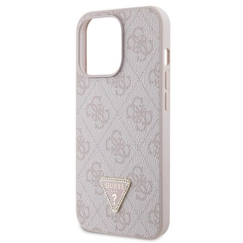 Etui Guess Crossbody 4G Metal Logo na iPhone 13 Pro Max - różowe