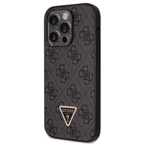 Etui Guess Crossbody 4G Metal Logo na iPhone 14 Pro - czarne