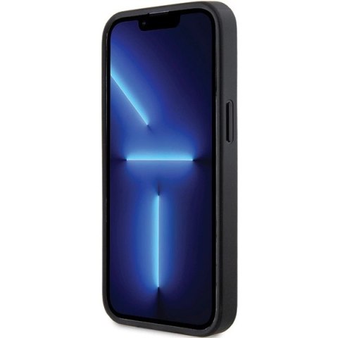 Etui Guess Saffiano MagSafe na iPhone 13 Pro / iPhone 13 - czarne