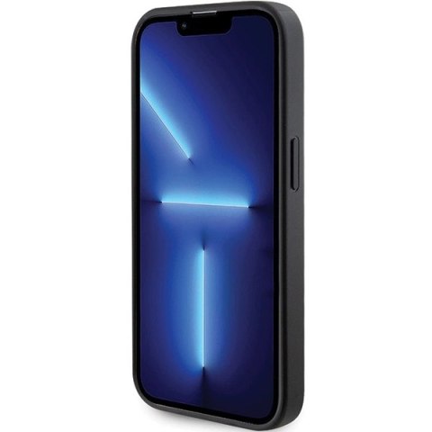 Etui Guess Saffiano MagSafe na iPhone 14 Pro Max - czarne