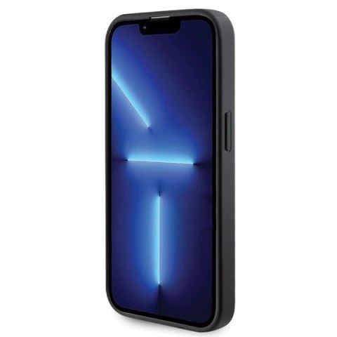 Etui Guess Saffiano MagSafe na iPhone 14 Pro - czarne