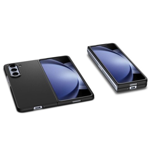 Etui Spigen Airskin na Samsung Galaxy Z Fold 5 - czarne Etui Spigen Airskin na Samsung Galaxy Z Fold 5 - czarne