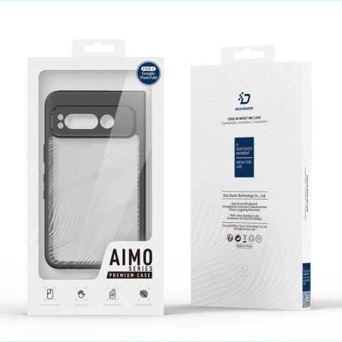 Etui pancerne Dux Ducis Aimo do Google Pixel Fold - czarne Etui pancerne Dux Ducis Aimo do Google Pixel Fold - czarne