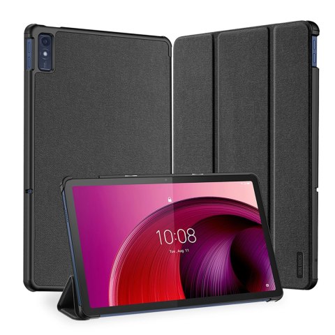 Etui z funkcją smart sleep Dux Ducis Domo do tabletu Lenovo Tab M10 10.6'' - czarne Etui z funkcją smart sleep Dux Ducis Domo do tabletu Lenovo Tab M10 10.6'' - czarne