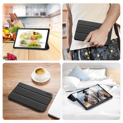 Etui z funkcją smart sleep Dux Ducis Domo do tabletu Lenovo Tab M10 10.6'' - czarne Etui z funkcją smart sleep Dux Ducis Domo do tabletu Lenovo Tab M10 10.6'' - czarne