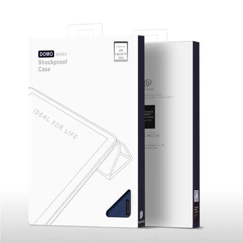 Etui z funkcją smart sleep Dux Ducis Domo do tabletu Lenovo Tab M10 10.6'' - niebieskie Etui z funkcją smart sleep Dux Ducis Domo do tabletu Lenovo Tab M10 10.6'' - niebieskie