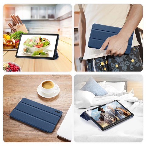 Etui z funkcją smart sleep Dux Ducis Domo do tabletu Lenovo Tab M10 10.6'' - niebieskie Etui z funkcją smart sleep Dux Ducis Domo do tabletu Lenovo Tab M10 10.6'' - niebieskie