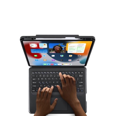 Etui z klawiaturą Bluetooth Dux Ducis DK Series do Apple iPad Pro 12.9 (2020/2021/2022) - czarne Etui z klawiaturą Bluetooth Dux Ducis DK Series do Apple iPad Pro 12.9 (2020/2021/2022) - czarne