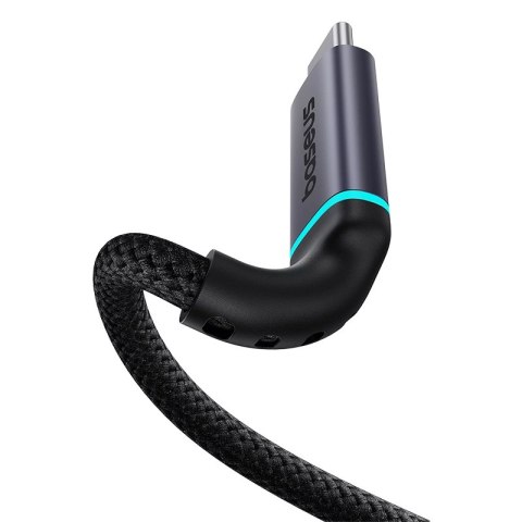 Kabel Baseus B0063370C111-00 USB-C - USB-C 4K 60Hz 100W 5A 10Gb/s 0,5m - czarny Kabel Baseus B0063370C111-00 USB-C - USB-C 4K 60Hz 100W 5A 10Gb/s 0,5m - czarny