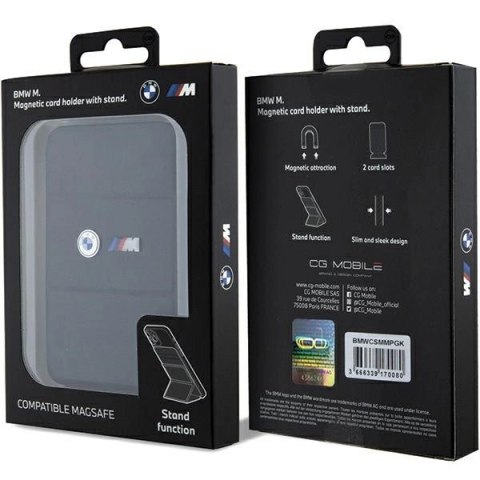 Portfel magnetyczny BMW MagSafe M Edition Collection - czarny