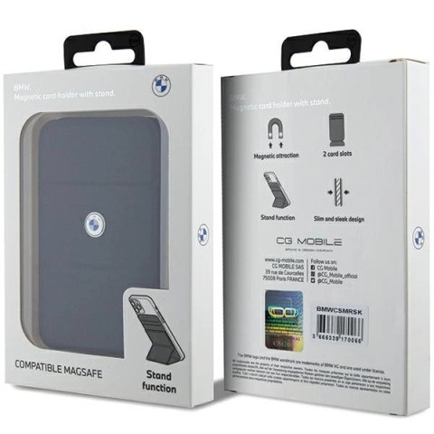 Portfel magnetyczny BMW MagSafe Signature Collection - czarny Portfel magnetyczny BMW MagSafe Signature Collection - czarny