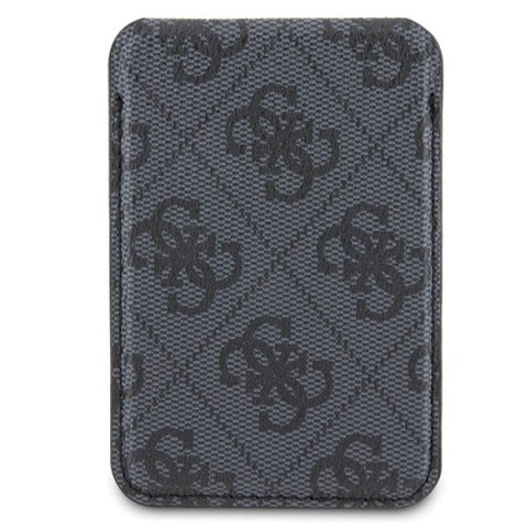 Portfel magnetyczny Guess MagSafe 4G Classic Logo - czarny