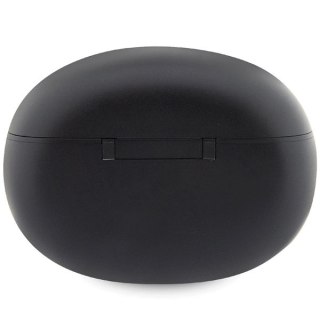 Słuchawki Bluetooth Guess Classic EST TWS + stacja dokująca - czarne