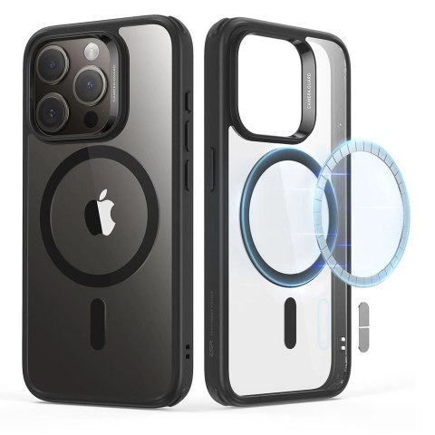 Etui ESR Classic Hybrid Halolock MagSafe na iPhone 15 Pro Max - przezroczysto-czarne