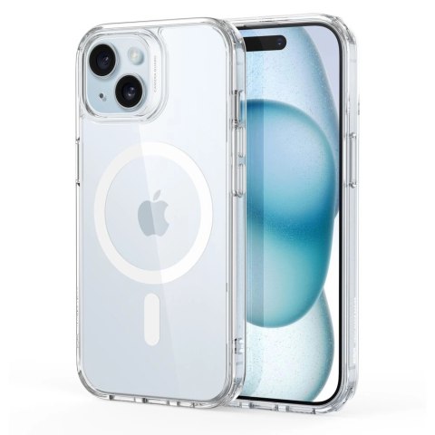 Etui ESR Classic Hybrid Halolock z MagSafe na iPhone 15 - przezroczyste
