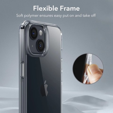 Etui ESR Ice Shield na iPhone 15 Plus - przezroczyste Etui ESR Ice Shield na iPhone 15 Plus - przezroczyste