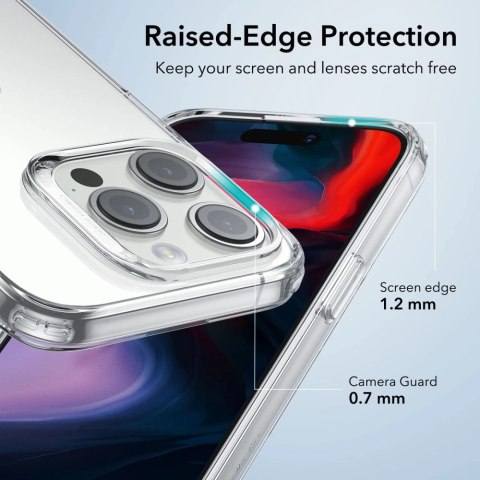 Etui ESR Project Zero na iPhone 15 Pro - przezroczyste
