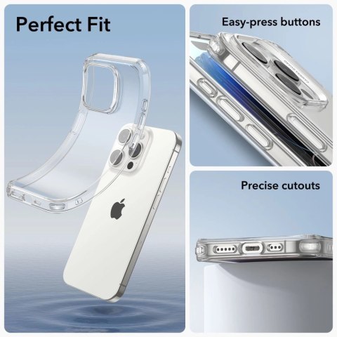 Etui ESR Project Zero na iPhone 15 Pro - przezroczyste